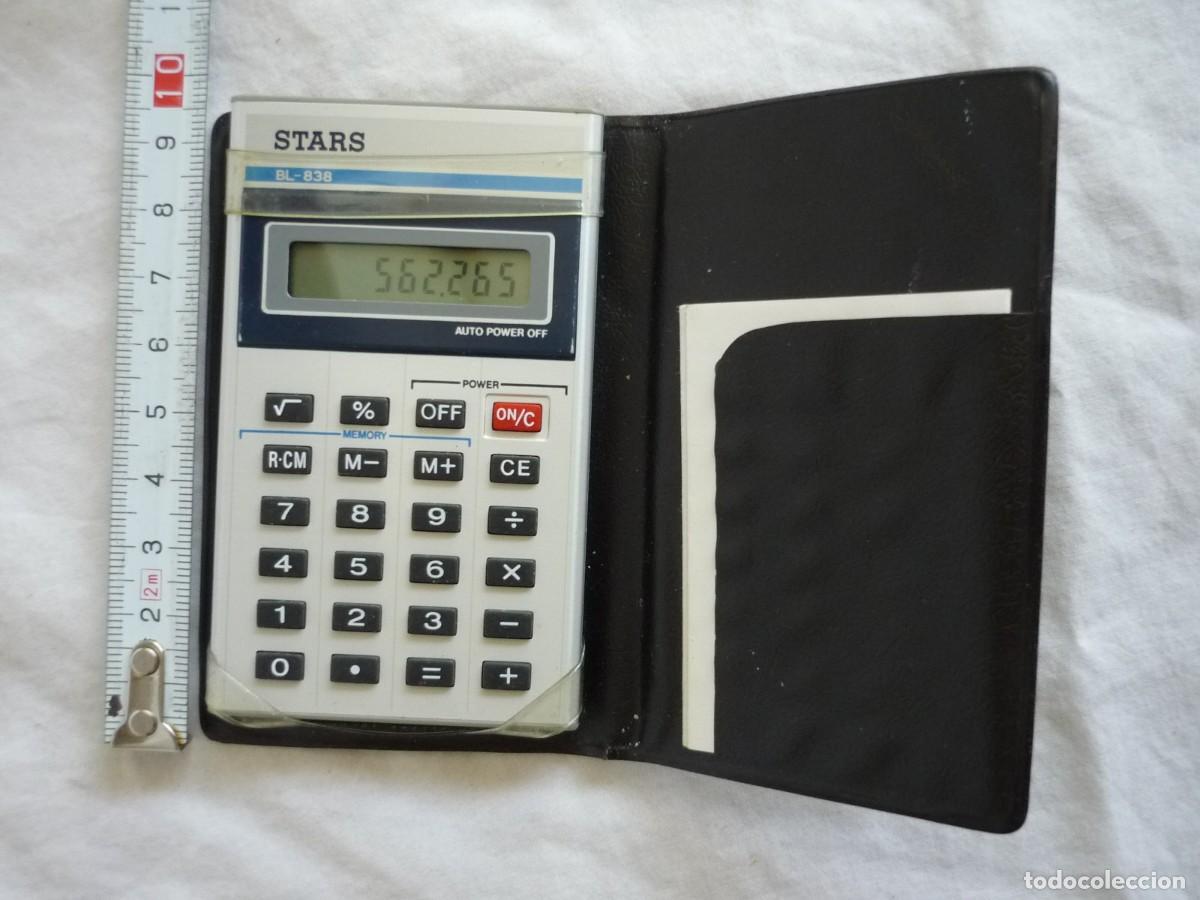 Antig&uuml;edades: Calculadora mini Stars modelo BL-838 funcionando - Foto 6
