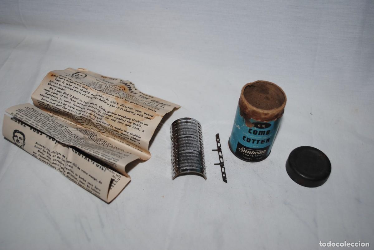 Antig&uuml;edades: REPUESTOS DE MAQUINILLA DE AFEITAR , SUNBEAM - Foto 2