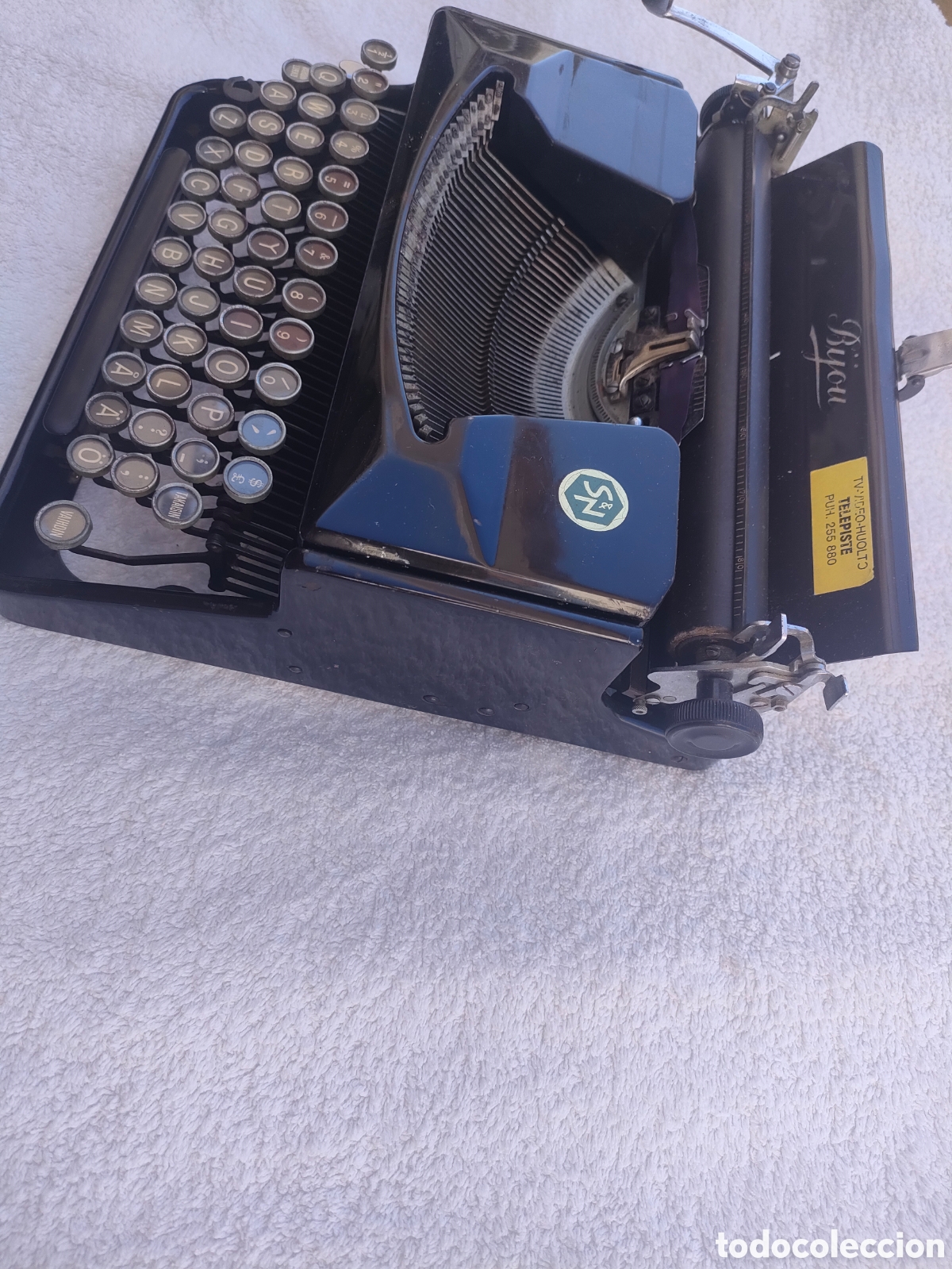 Antig&uuml;edades: Maquina escribir Bijou - Foto 2