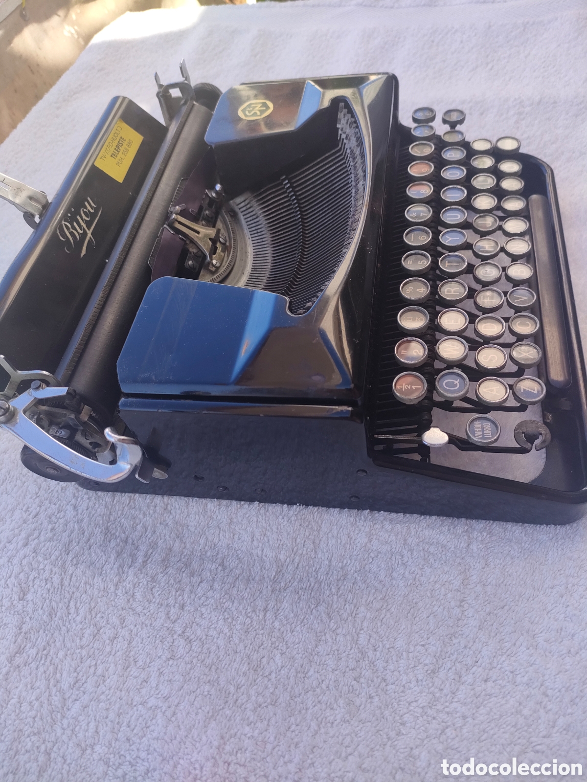 Antig&uuml;edades: Maquina escribir Bijou - Foto 3