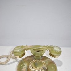 Teléfonos: ORIGINAL TELÉFONO EN MÁRMOL DE ONIX VERDE