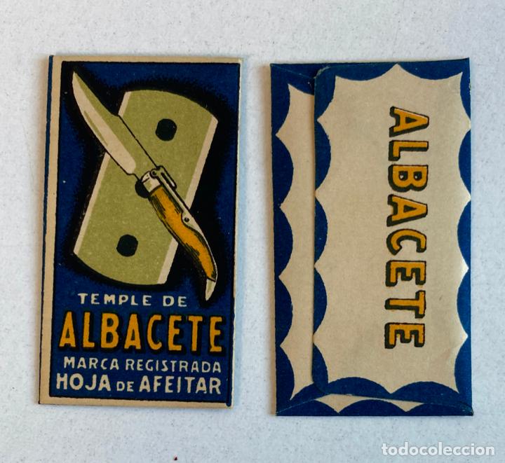 Antig&uuml;edades: CAJA COMPLETA CON 10 HOJAS DE AFEITAR - ALBACETE - Foto 2