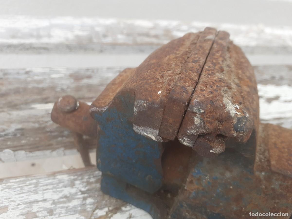 Antig&uuml;edades: Tornillo de mesa - Foto 7
