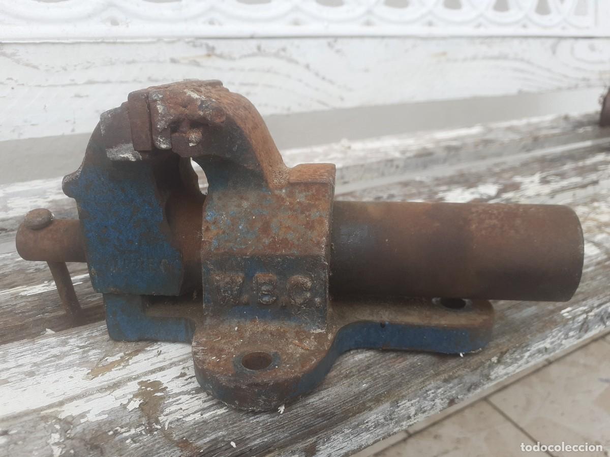 Antig&uuml;edades: Tornillo de mesa - Foto 5