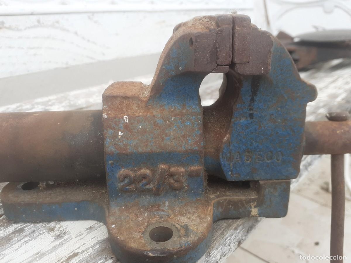 Antig&uuml;edades: Tornillo de mesa - Foto 2