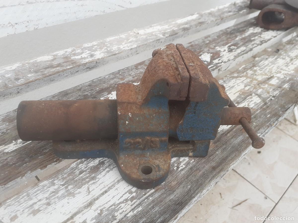 Antig&uuml;edades: Tornillo de mesa - Foto 1