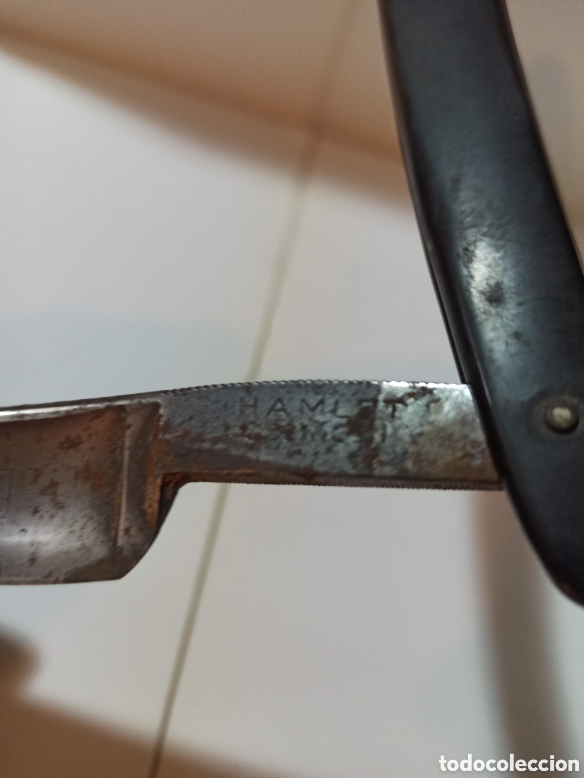 Antig&uuml;edades: Navaja ase Barbero Hamlet - Foto 1