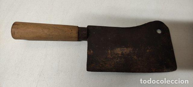 Antig&uuml;edades: ANTIGUO MACHETE DE CARNICERO - Foto 1