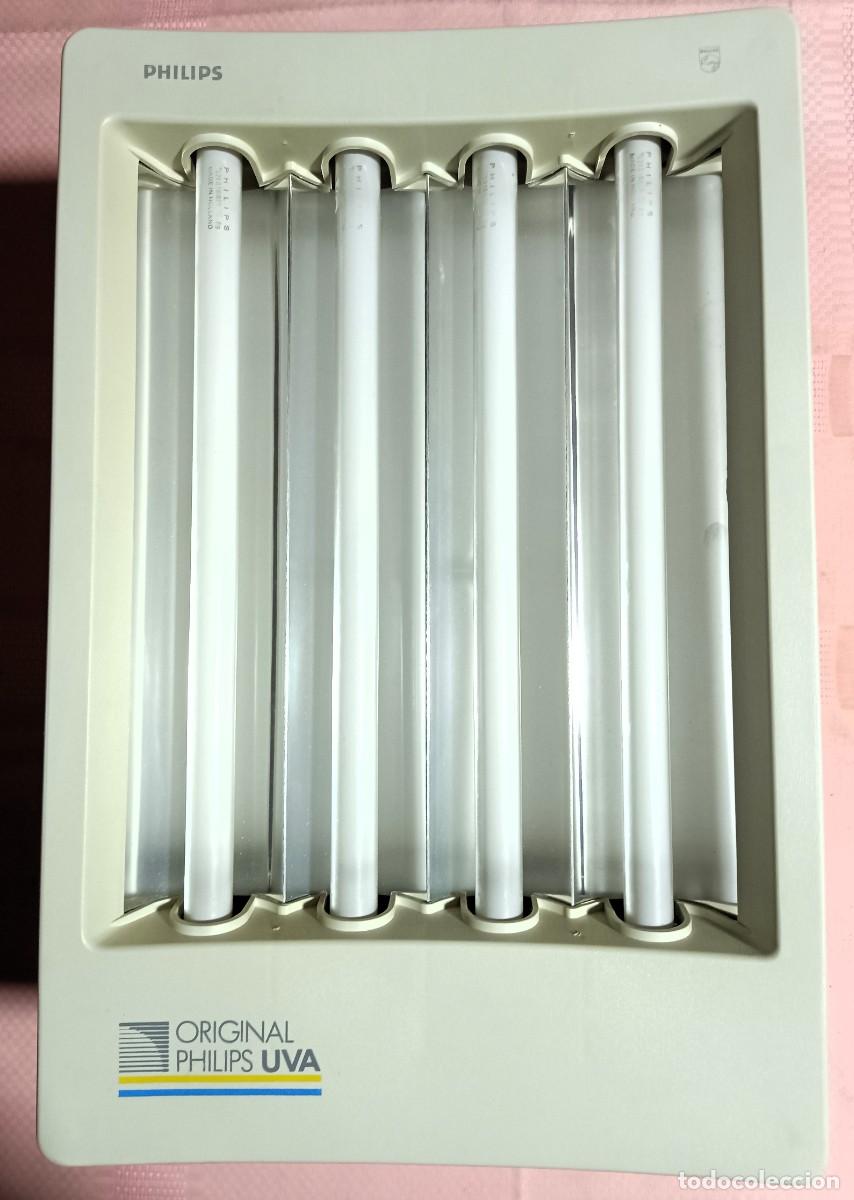 Antig&uuml;edades: L&Aacute;MPARA DE RAYOS UVA PHILIPS COMPACT STUDIO HP 3151 - Foto 2