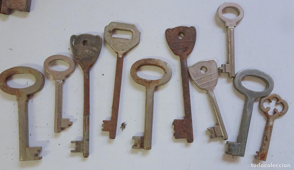 lote 6 llaves antiguas vintage - Compra venta en todocoleccion