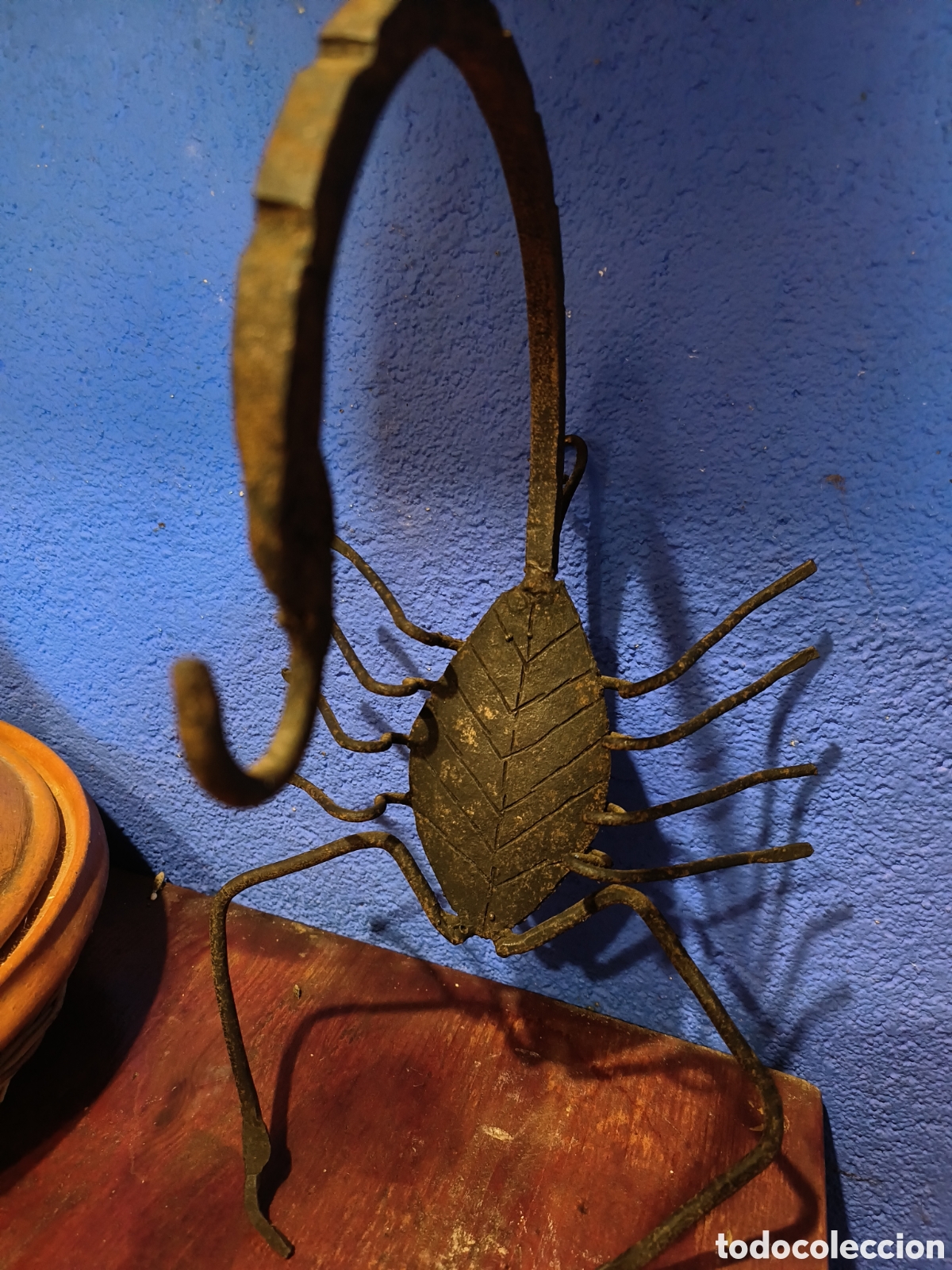Antig&uuml;edades: Forja, escultura escorpi&oacute;n - Foto 3