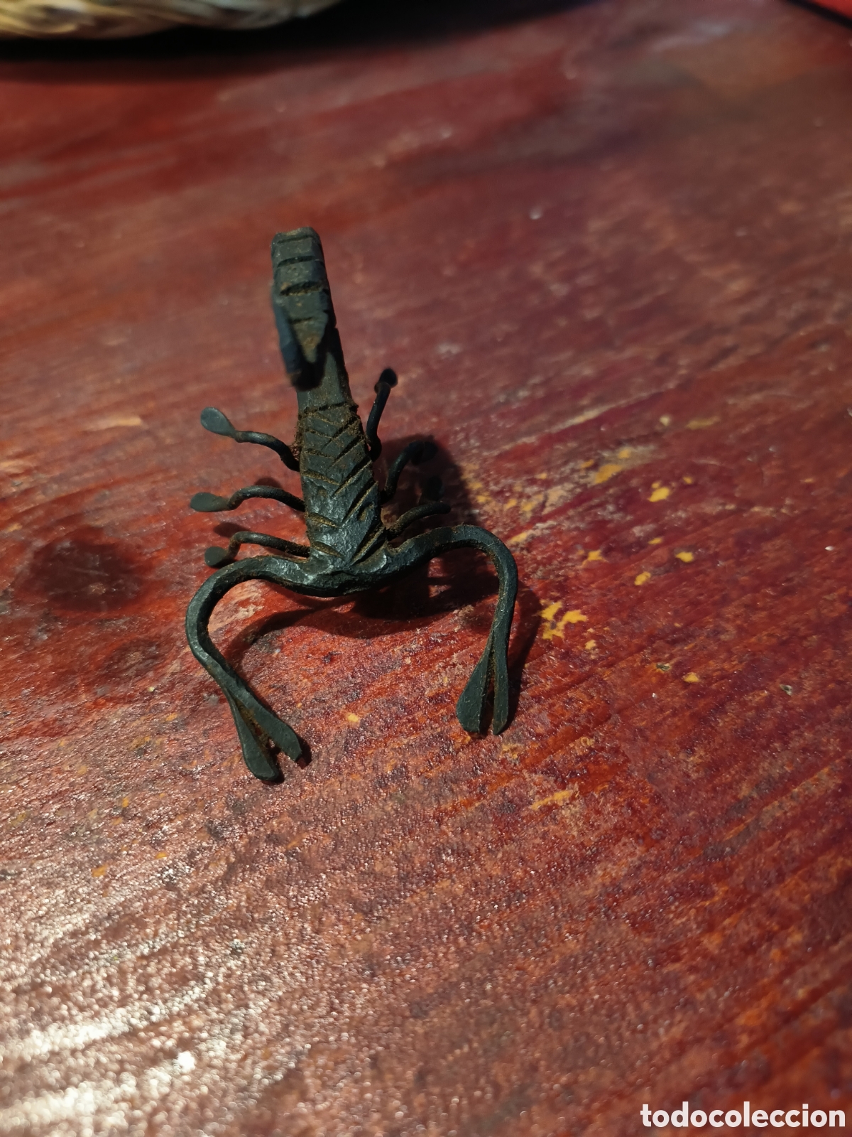 Antig&uuml;edades: Forja Miniatura Escorpi&oacute;n - Foto 2