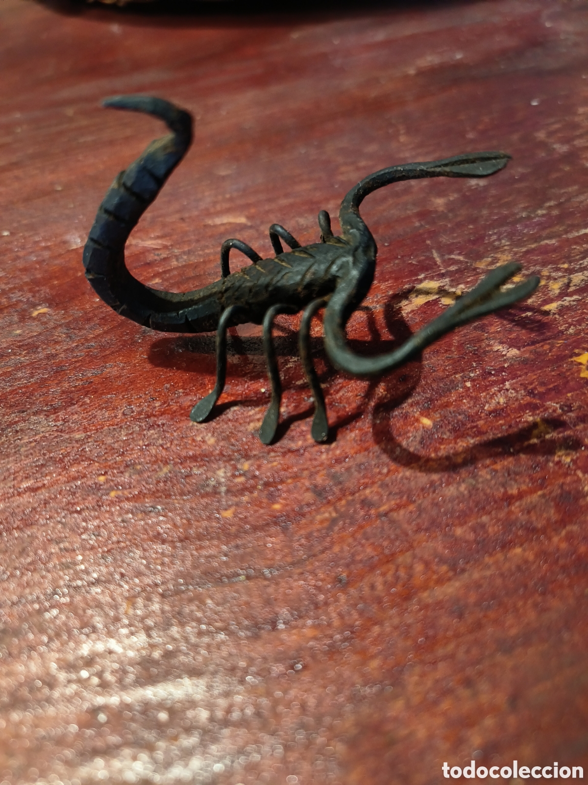 Antig&uuml;edades: Forja Miniatura Escorpi&oacute;n - Foto 3
