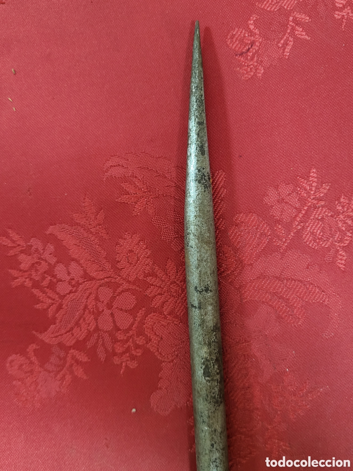 Antig&uuml;edades: COMPAS PROFESIONAL DE BISAGRA DE PUNTAS. 40CM - Foto 8