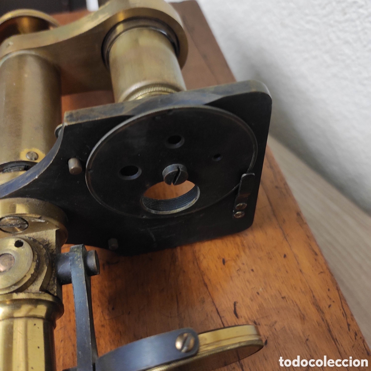 Antig&uuml;edades: MICROSCOPIO S. MAW SON & THOMPSON CA 1880 - Foto 4
