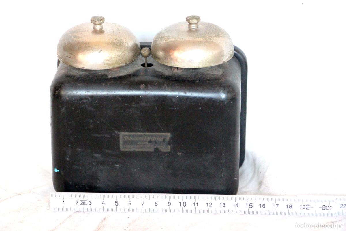 Tel&eacute;fonos: antiguo timbre para telefono - Foto 2