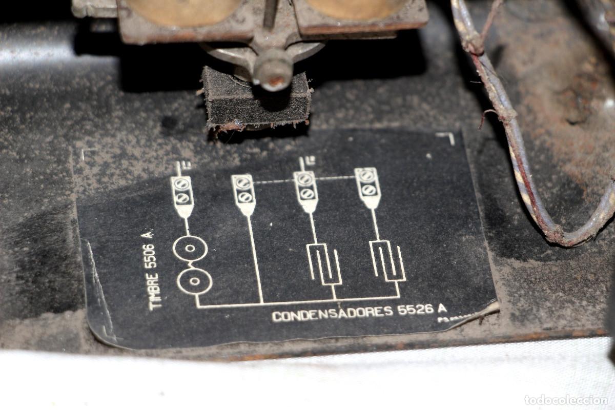 Tel&eacute;fonos: antiguo timbre para telefono - Foto 5