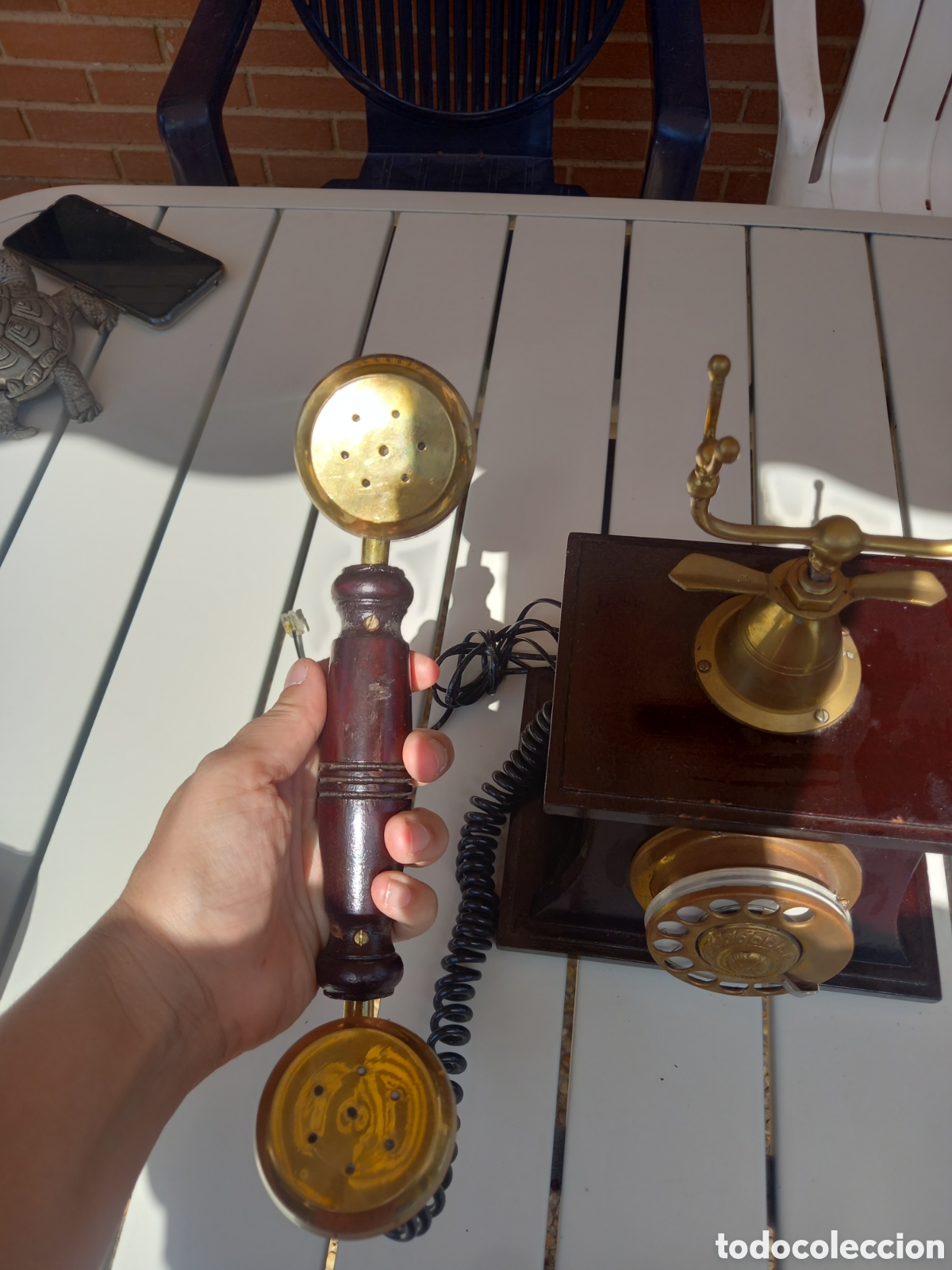 Tel&eacute;fonos: Telefono antiguo funcionando - Foto 3