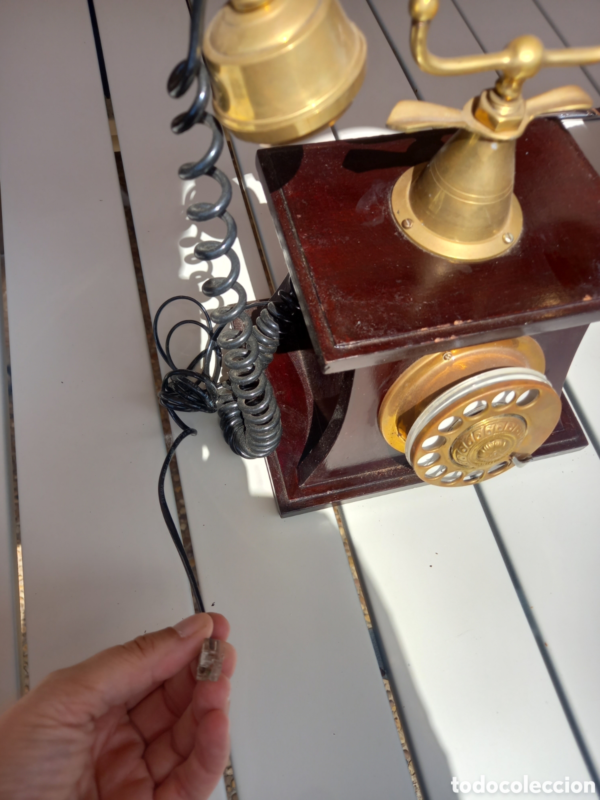 Tel&eacute;fonos: Telefono antiguo funcionando - Foto 6