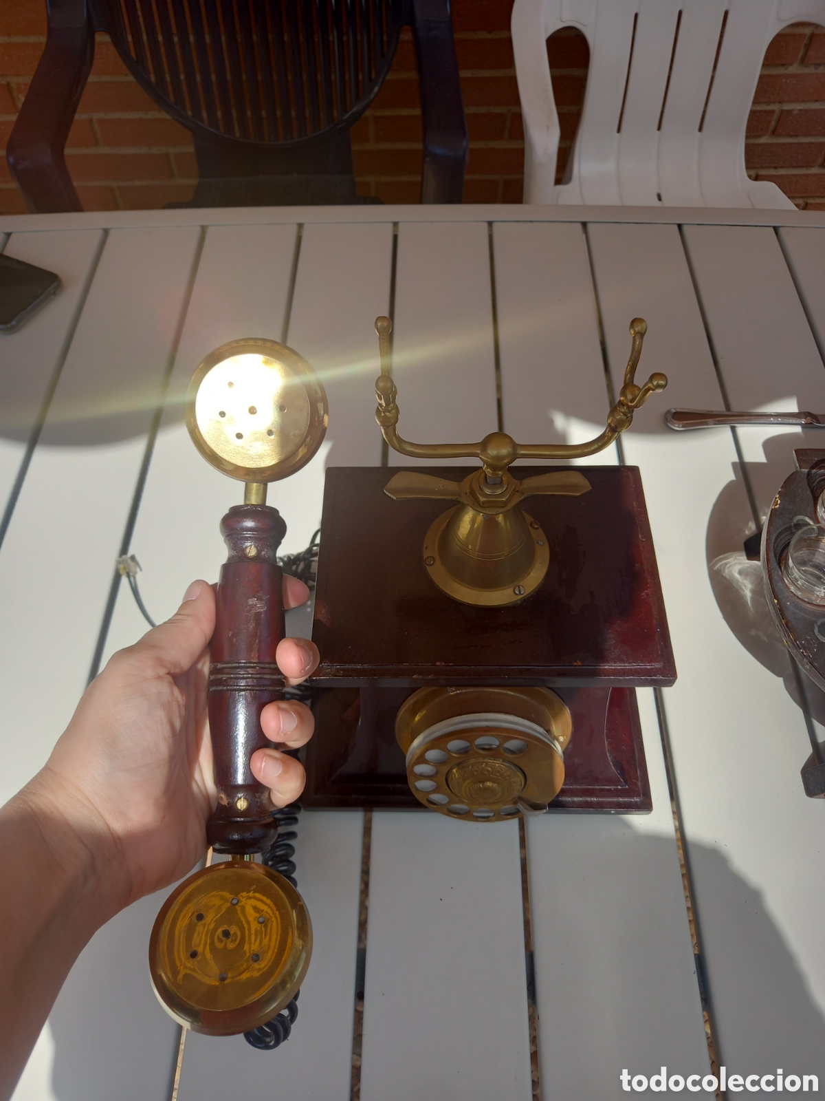 Tel&eacute;fonos: Telefono antiguo funcionando - Foto 11