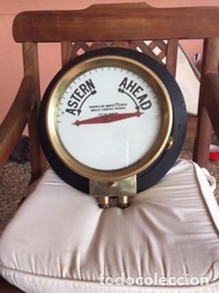 Antig&uuml;edades: tester del telegrafo de ordenes del barco - Foto 1