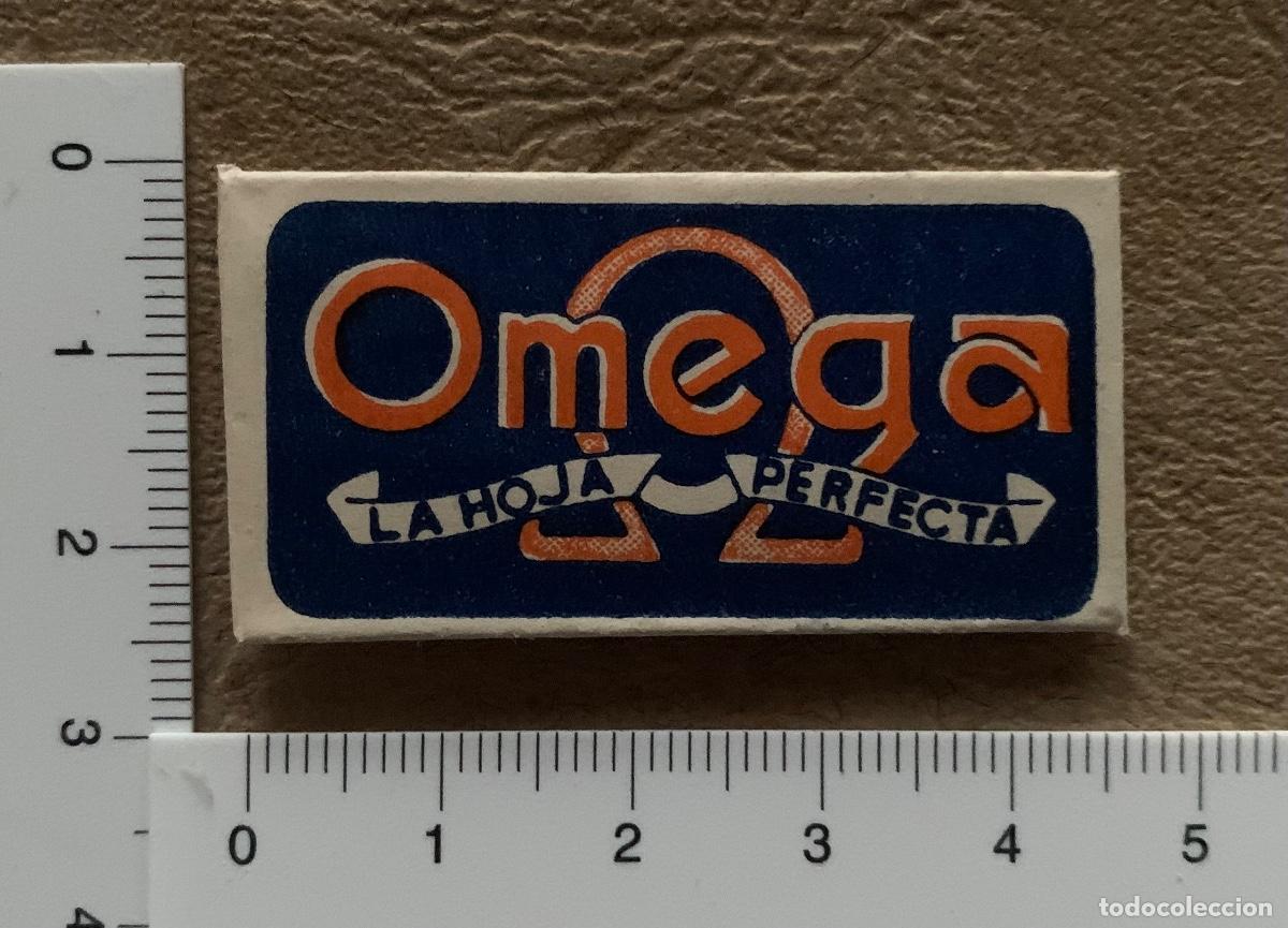 Antig&uuml;edades: CUCHILLA DE AFEITAR OMEGA LA PERFECTA HOJA - Foto 1