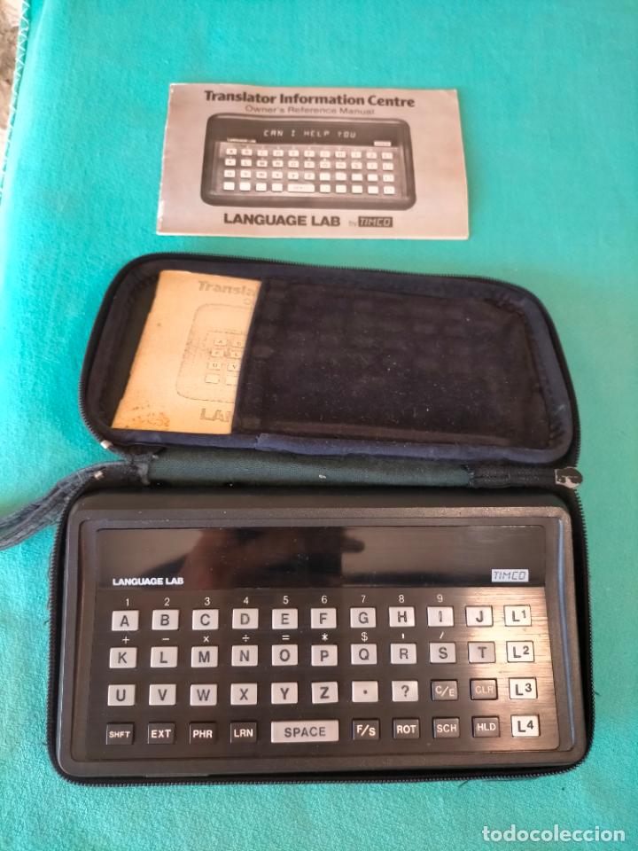 Antig&uuml;edades: Traductor traductora maquina de idiomas AMI MEMORY SYSTEM LANGUAGE LAB TIMCO con funda negra - Foto 4