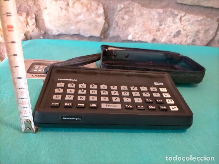 Antig&uuml;edades: Traductor traductora maquina de idiomas AMI MEMORY SYSTEM LANGUAGE LAB TIMCO con funda negra - Foto 5
