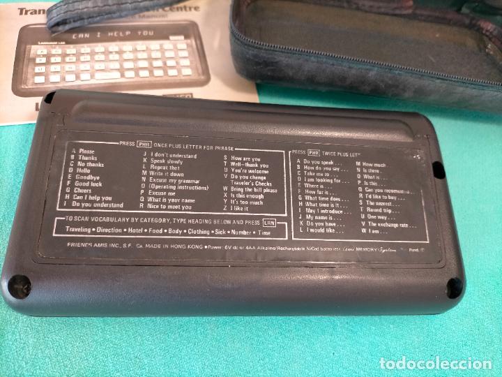 Antig&uuml;edades: Traductor traductora maquina de idiomas AMI MEMORY SYSTEM LANGUAGE LAB TIMCO con funda negra - Foto 7