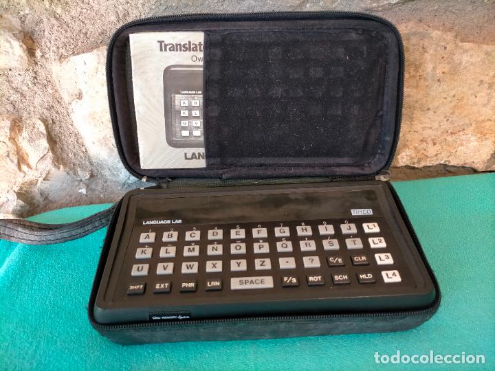 Antig&uuml;edades: Traductor traductora maquina de idiomas AMI MEMORY SYSTEM LANGUAGE LAB TIMCO con funda negra - Foto 1
