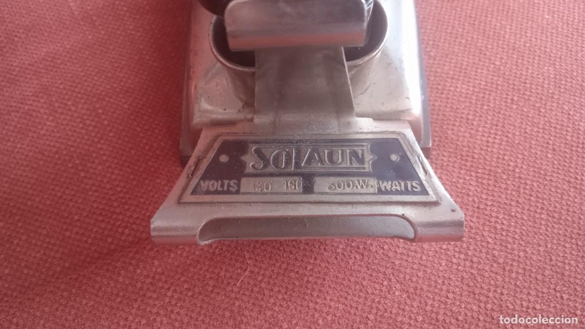 Antig&uuml;edades: PLANCHA EL&Eacute;CTRICA SOLAUN - Foto 4