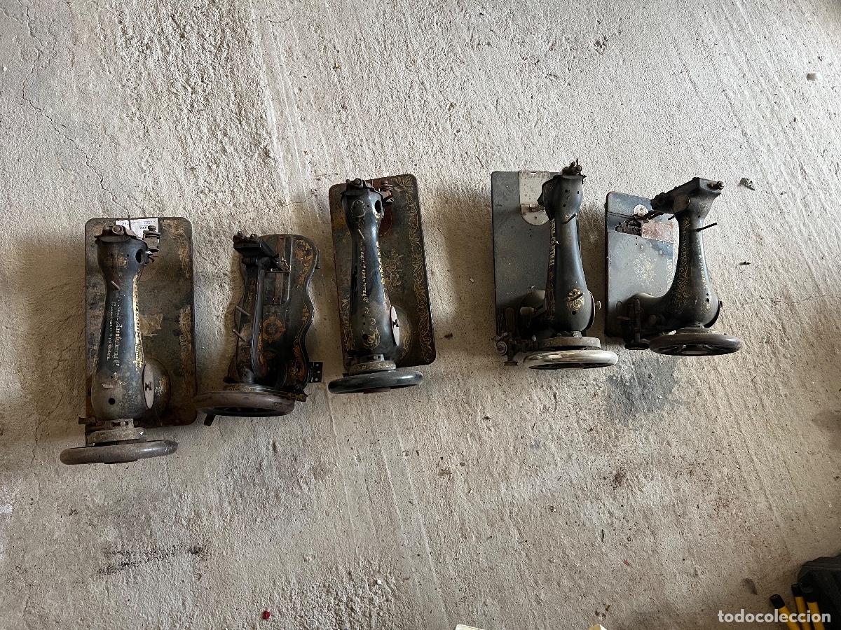 Antig&uuml;edades: MAQUINAS DE COSER LOTE 5 - Foto 1