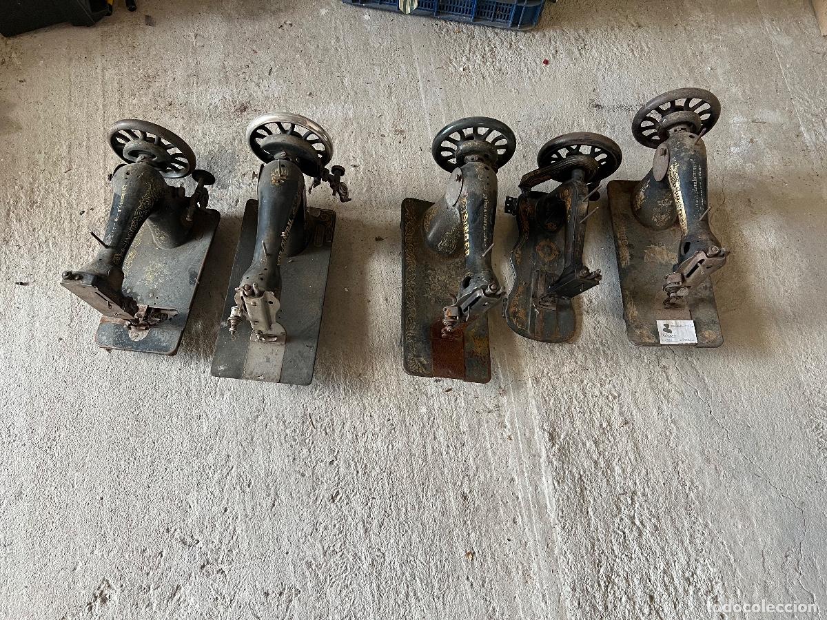 Antig&uuml;edades: MAQUINAS DE COSER LOTE 5 - Foto 2