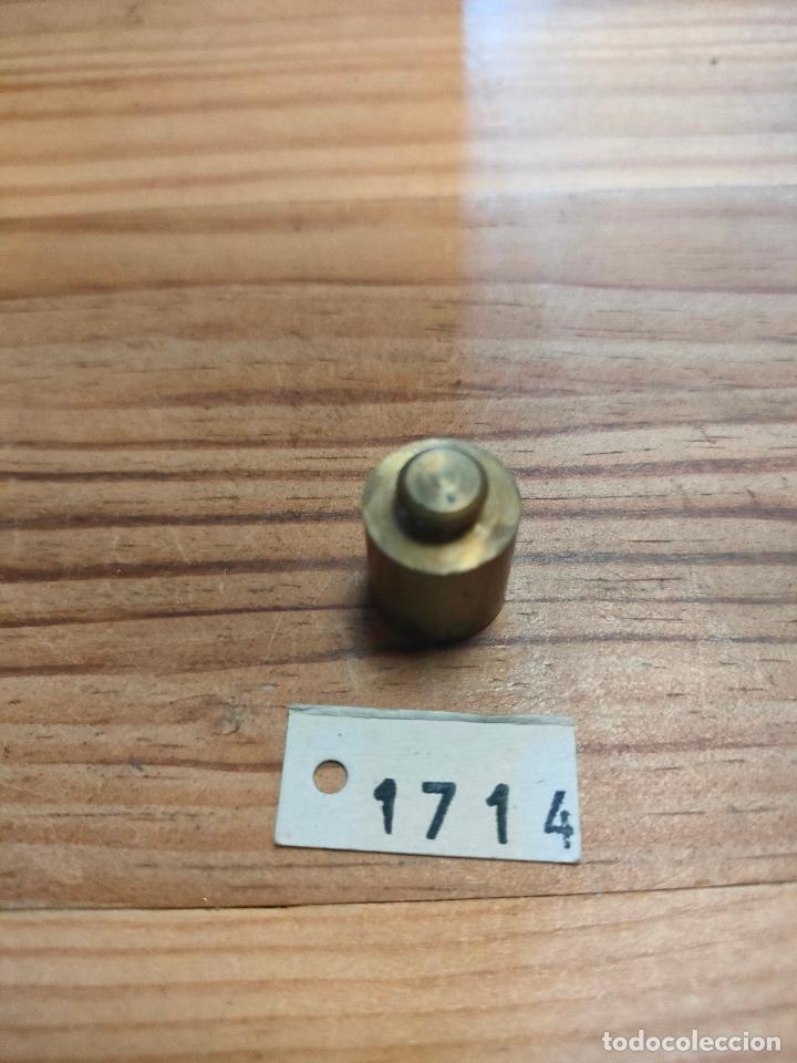 Antig&uuml;edades: ANTIGUA PESA DE LATON DE 20 GRAMOS - Foto 1