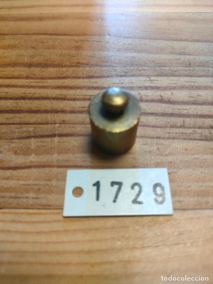 Antig&uuml;edades: ANTIGUA PESA DE LATON DE 20 GRAMOS - Foto 1