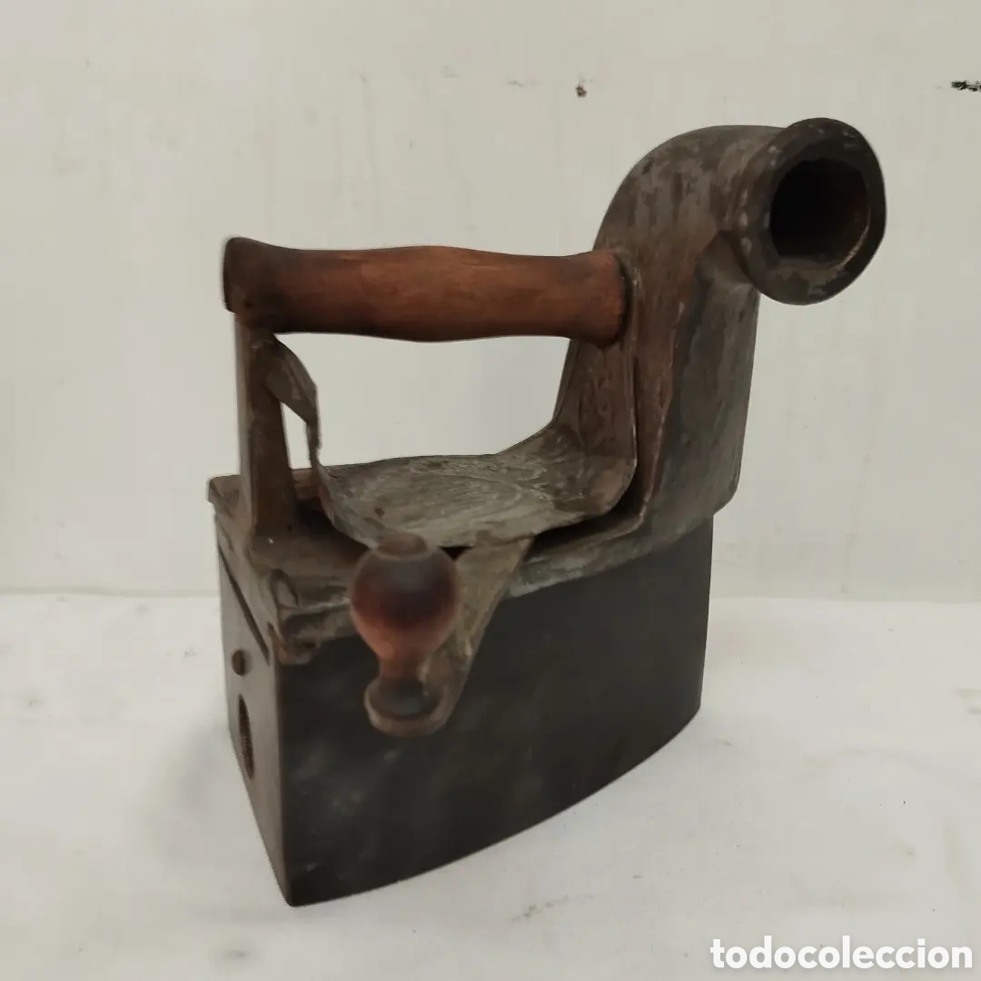 Antig&uuml;edades: Plancha de carb&oacute;n - Foto 12