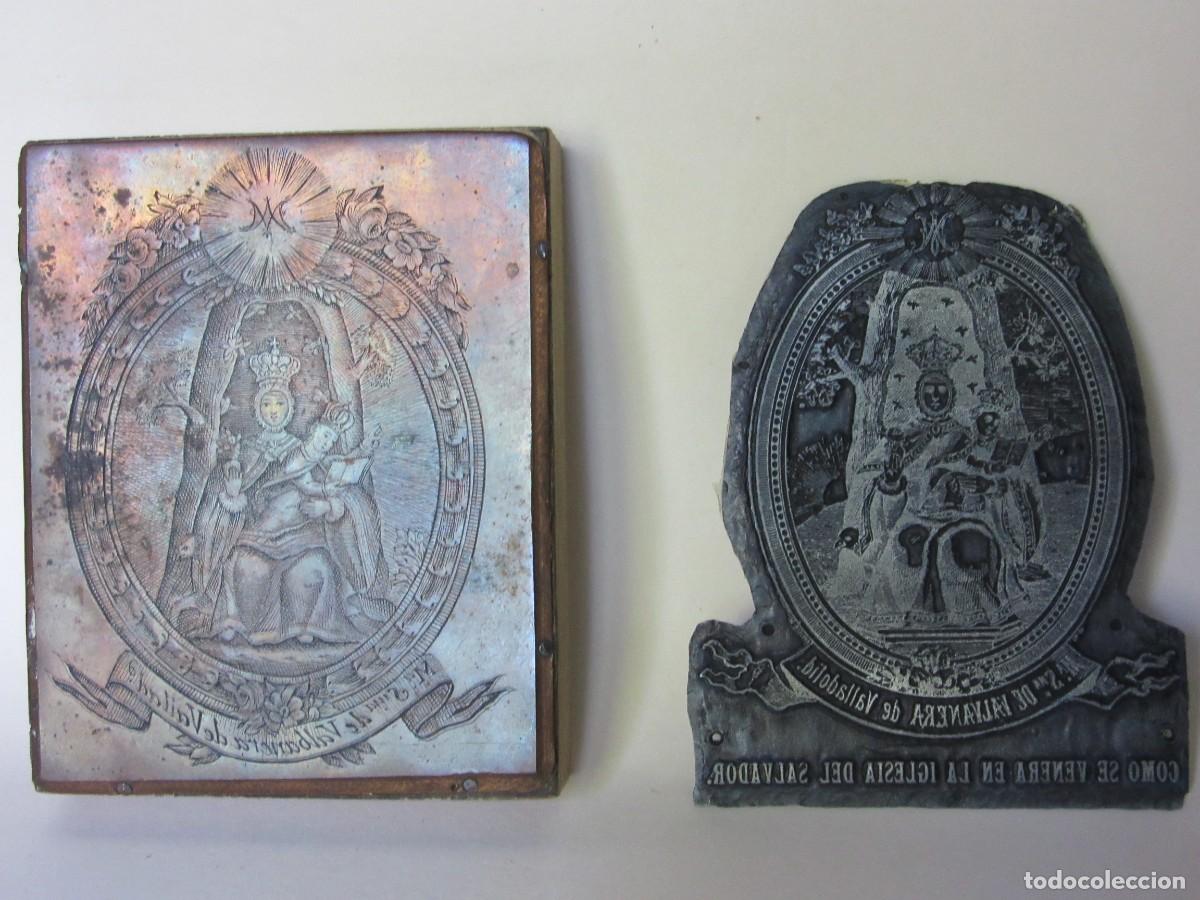Antig&uuml;edades: PLACAS DE IMPRESION DE NUESTRA SE&Ntilde;ORA DE VALVANERA - Foto 1