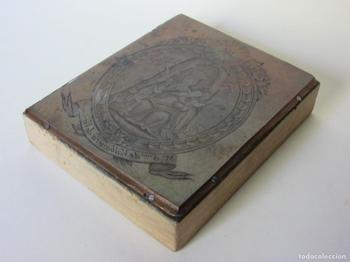 Antig&uuml;edades: PLACAS DE IMPRESION DE NUESTRA SE&Ntilde;ORA DE VALVANERA - Foto 5