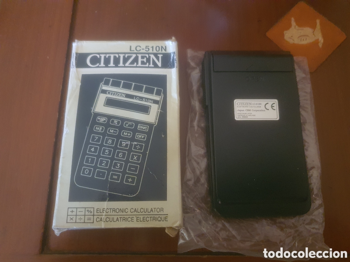 Antig&uuml;edades: calculadora citizen lc -510 N - Foto 2