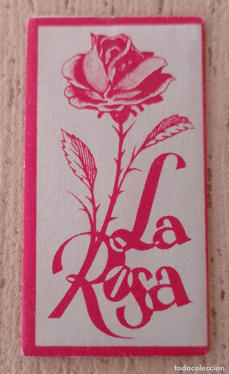 Antig&uuml;edades: Hoja de afeitar La Rosa - Foto 1