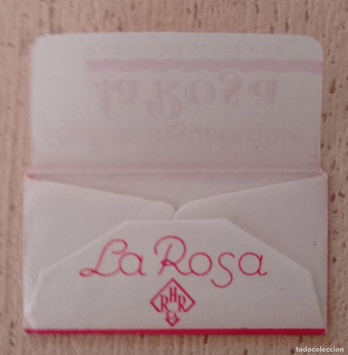 Antig&uuml;edades: Hoja de afeitar La Rosa - Foto 4