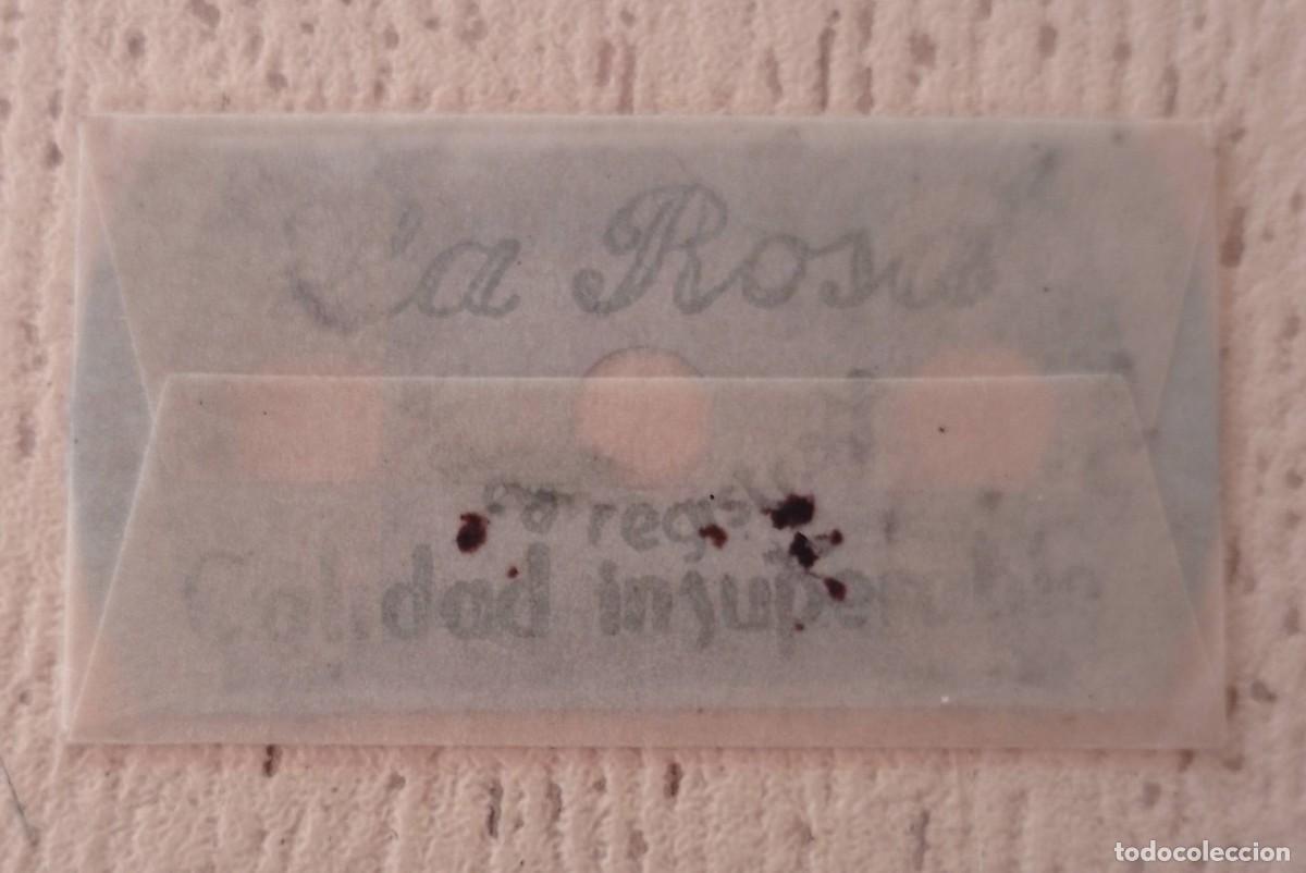 Antig&uuml;edades: Hoja de afeitar La Rosa - Foto 6