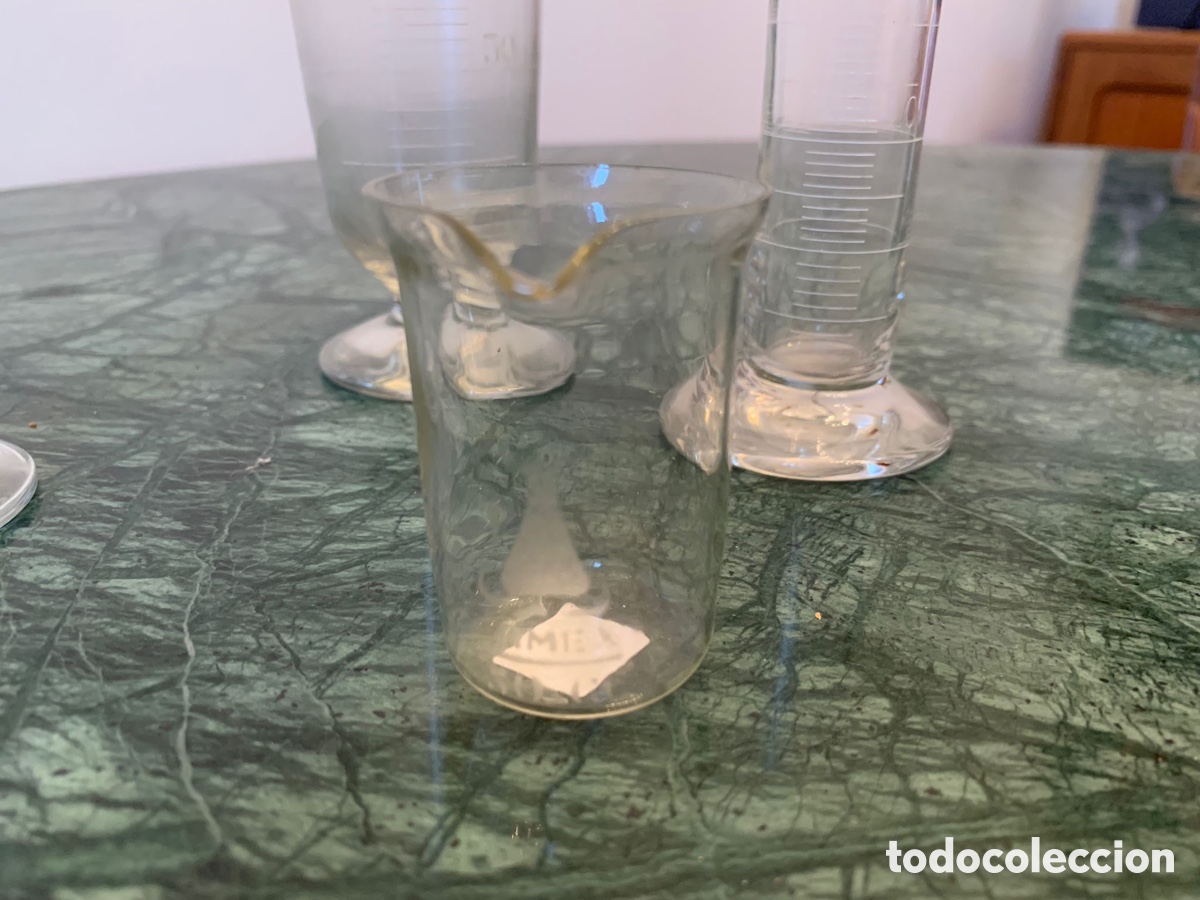 Antig&uuml;edades: Probetas de laboratorio - Foto 3
