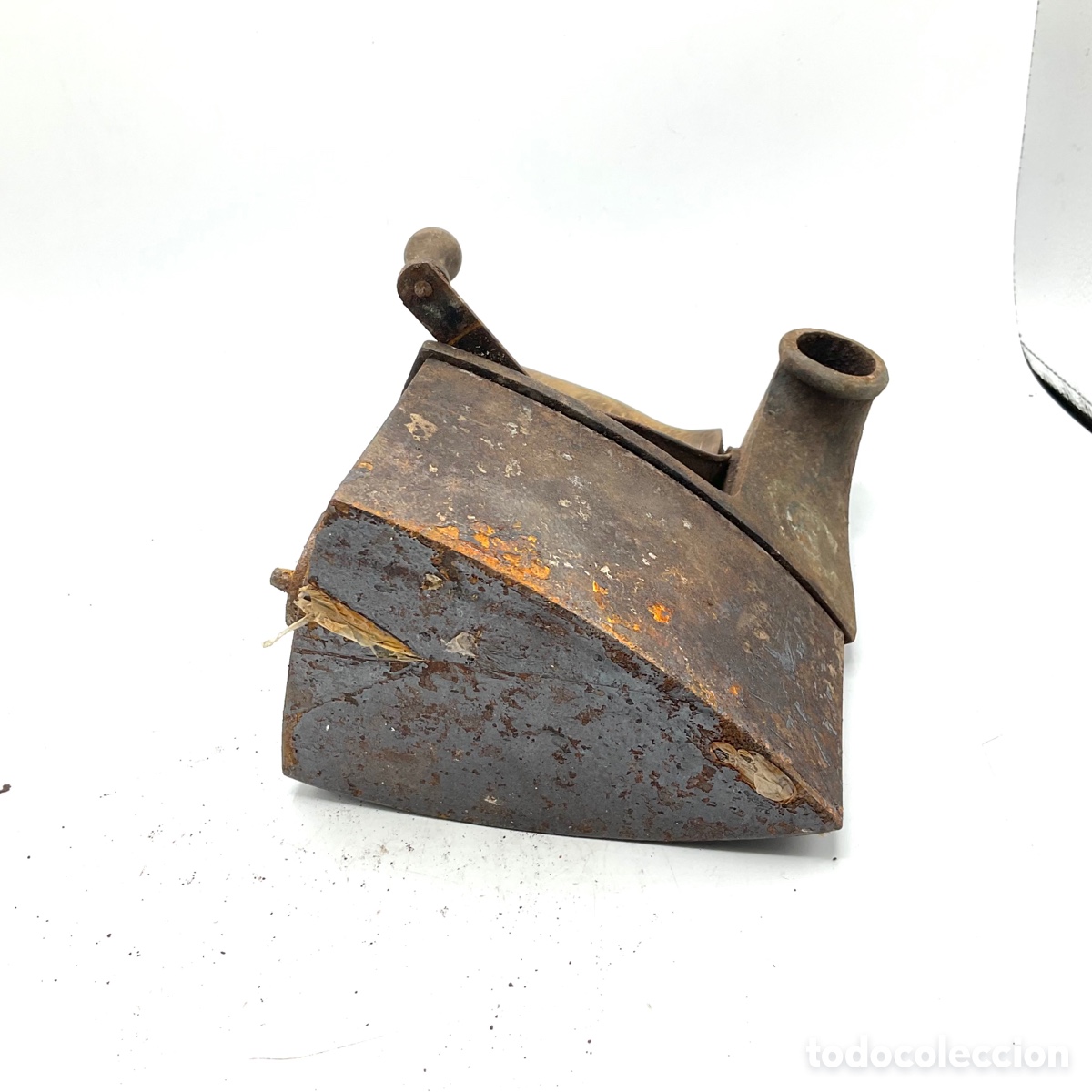 Antig&uuml;edades: Plancha muy antigua de carb&oacute;n - Foto 7