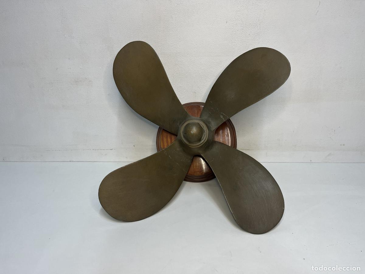 Antig&uuml;edades: H&eacute;lice marina de bronce 1970&rsquo;s 45 cm - LA OPALINA - Foto 1