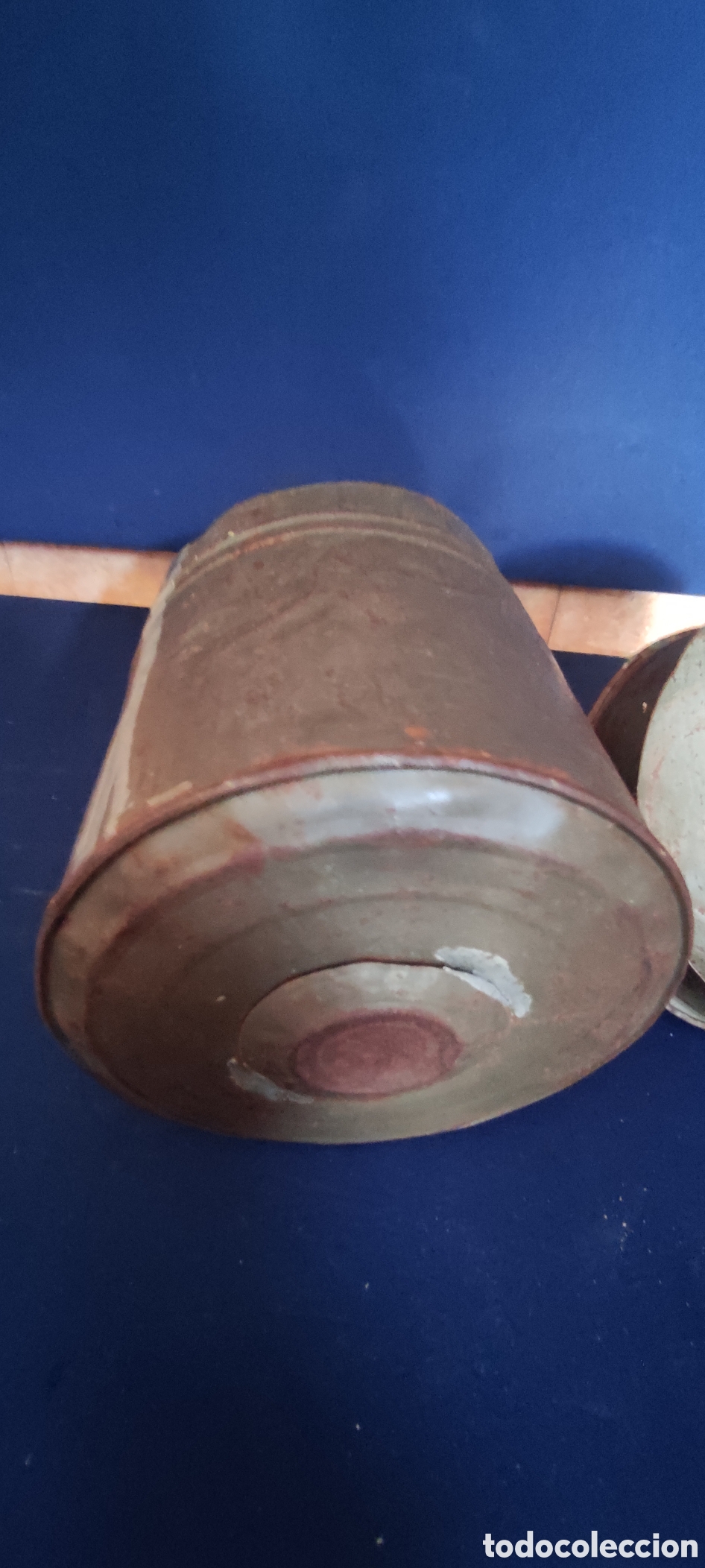 Antig&uuml;edades: ANTIGUA HELADERA HOJALATA - Foto 3