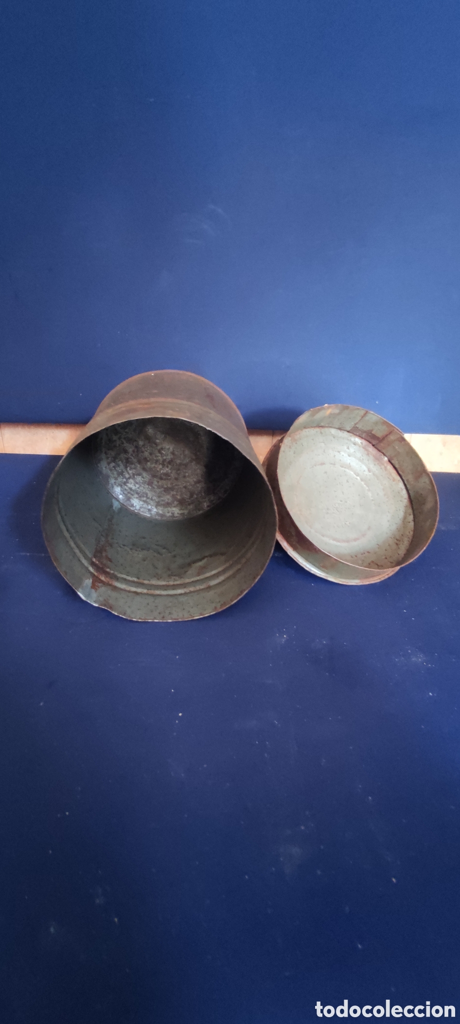 Antig&uuml;edades: ANTIGUA HELADERA HOJALATA - Foto 4