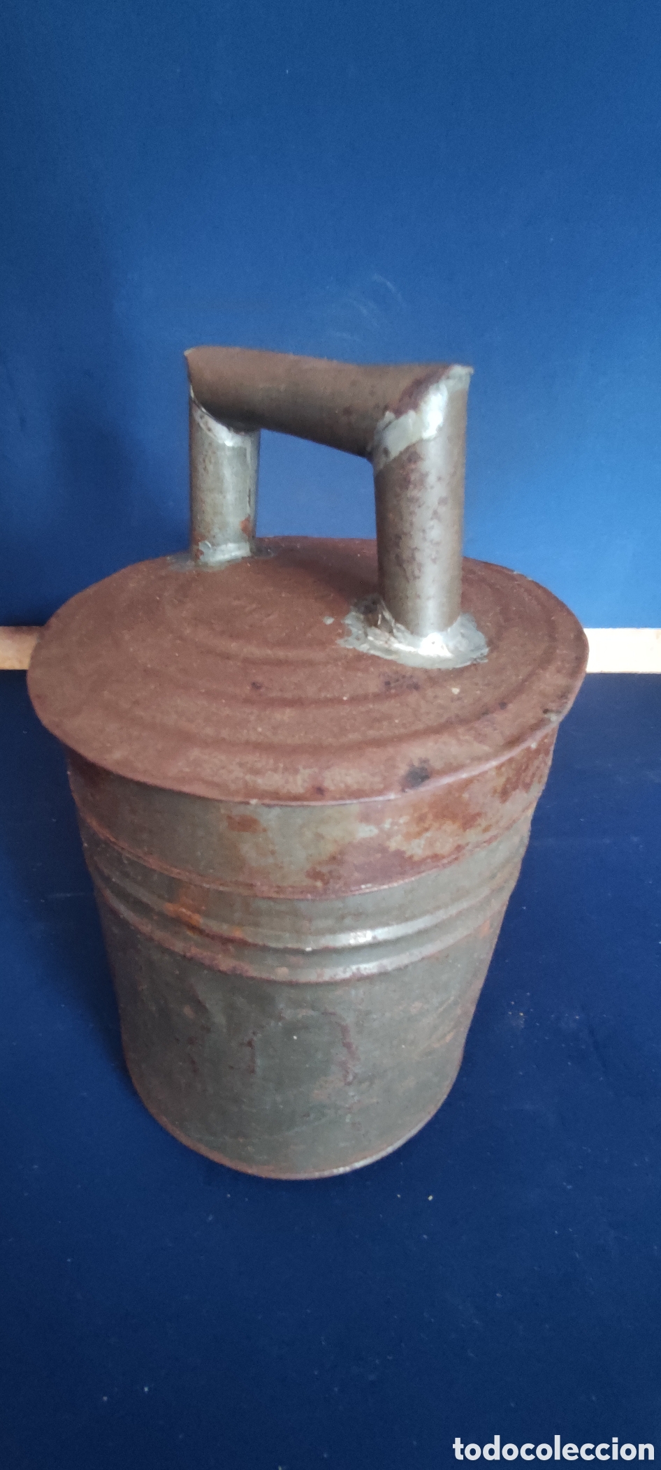 Antig&uuml;edades: ANTIGUA HELADERA HOJALATA - Foto 6