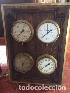 Antig&uuml;edades: coleccion de grandes manometros de barco - Foto 1