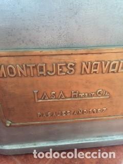 Antig&uuml;edades: monumental repetidor de barco - Foto 29